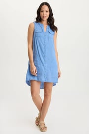 Catava Linen/Jersey Tank Dress