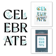 Celebrate Flowers Registration Press Plate from the Let's Celebrate Collection by Yana Smakula