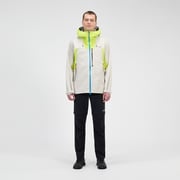 Men's Ridge-Seeker Gore-Tex Waterproof Jacket - Grey/Yellow