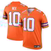 Bo Nix Denver Broncos Nike Alternate Legend Jersey - Orange