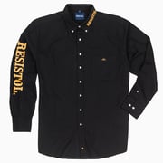 Resistol Marketing Button - Black/Yellow