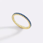 Birthstone Eternity Stacking Ring