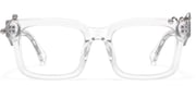 Spike - Rectangle Transparent Eyeglasses