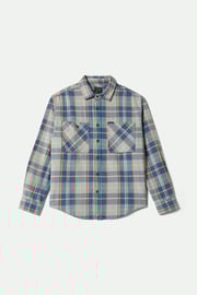 Vintage Wash Flannel - Blue/Soft Blue/Orange
