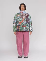Outsiders Division x Lazy Oaf Garden Puffer Coat