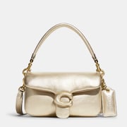 Coach Women's Pillow Tabby Bag 18 - Metallic Soft Gold