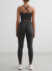SHADOW GREY SHAPE SEAMLESS TIGHTS