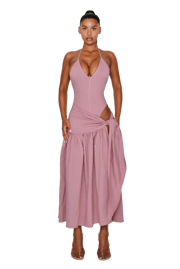 Atacama Dress - Chilled Rosé