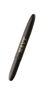 Matte Black Bullet Space Pen, NAVY