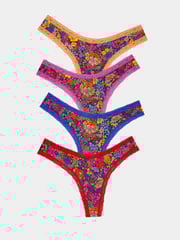 Thong Four Pack - Full Bloom