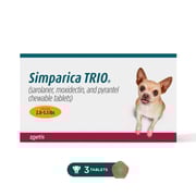 Simparica Trio for Dogs - for Heartworm, Fleas & Ticks