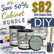 Free Sample Cabinet Bundle Upgrade, Save 50% with code DIY (net)