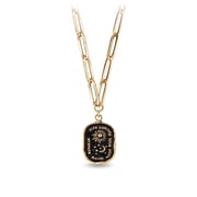 Everything For You 14K Gold Large Hollow Paperclip Chain Necklace