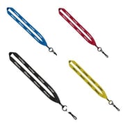 Promotional 3/4" Polyester Lanyard with Metal Crimp & Swivel Snap Hook