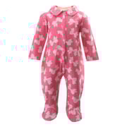Polka Dot Bow Footie