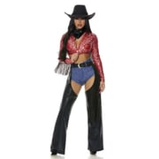 Stunning Saddle Up Sexy Cowgirl Adult Costume