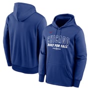 Men's Chicago Cubs Nike Royal 2025 MLB Postseason Authentic Collection Therma Fleece Hoodie
