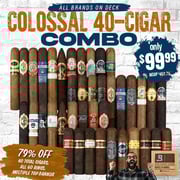 ALL BRANDS ON DECK….79% off big baller mega hauler cigar sampler set