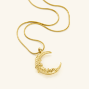 Jasmine Crescent Necklace | VELA x Nominal