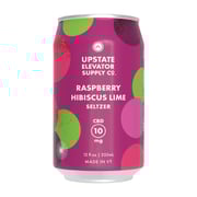 Raspberry Hibiscus Lime CBD Seltzer | Upstate Elevator