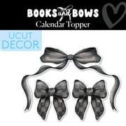 Black Bows Calendar Topper | Books and Bows