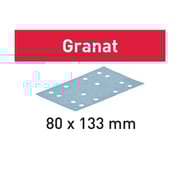 Festool 497119 Grit Abrasives STF 80x133 P80 GR/50 Granat