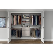 Grid 48'' - 96'' Closet System (Can Be Cut To Fit) Dotted Line™ Finish: Weathered Gray