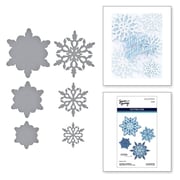 Layering Snowflakes Etched Dies from the Let It Snow Collection by Simon Hurley