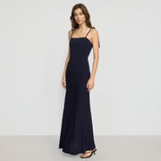 Chan Ottoman-Knit Dress