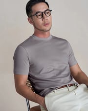 Men's Slim Fit Silk Jersey