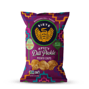 Spicy Dill Pickle Kettle Cooked Potato Chips - 3 bags