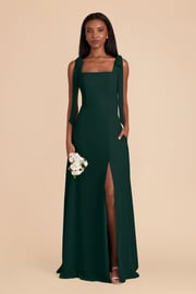 Alex Convertible Dress Chiffon - Emerald