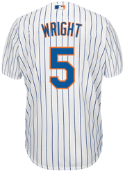 David Wright NY Mets Replica Adult Home Jersey
