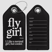 Fly Girl - Luggage Tag