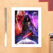 Star Wars™: Dark Forces of the Old Republic Fine Art Print by Dave Wilkins
