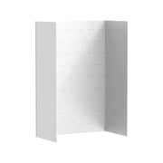 Aspirations 60 x 32 x 84-Inch Vertical Tile Shower Wall Set