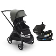 Bugaboo Dragonfly Seat Complete Stroller + Turtle Air Shield By Nuna Car Seat Travel System