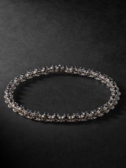 White Gold Diamond Tennis Bracelet - silver - One Size