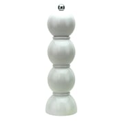 White Bobbin Salt or Pepper Mill