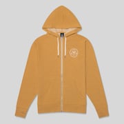 LIGHTWEIGHT CIRCLE LOGO HOODIE IN WHEAT HEATHER