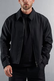HYBRID OVERSHIRT - BLACK