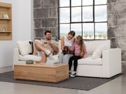 Transformer Coffee Table - Panel Storage