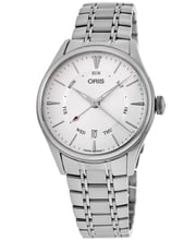Oris Artelier Pointer Day Date Silver Dial Steel Men's Watch 01 755 7742 4051-07 8 21 88