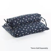 J-Life Usagi Navy Buckwheat Hull Pillow