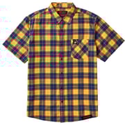 Teen Wolf Plaid Short Sleeve Button-Up Shirt