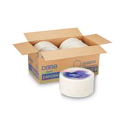 Dixie® Basic Paper Dinnerware, Plates, White, 8.5" Diameter, 125/Pack, 4/Carton (DXEDBP09WCT)