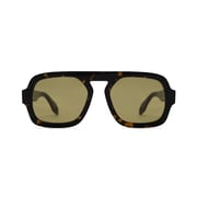 Jane in Dark Brown Tortoise Olive Green Lens