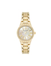 Premium Crystal Bezel Watch