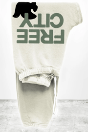 FREECITY Large Sweatpant - Creamy Army
