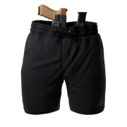 Carrier Shorts Mk.II - Midnight Black 7"